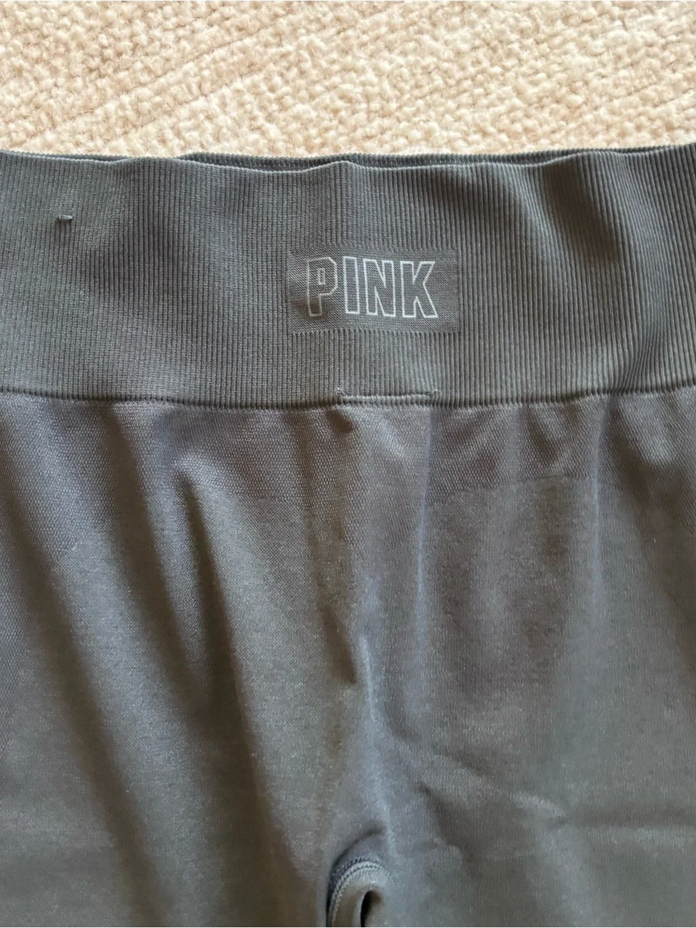 PINK Victoria's Secret Black High-Waist Leggings - Picture 3 of 8
